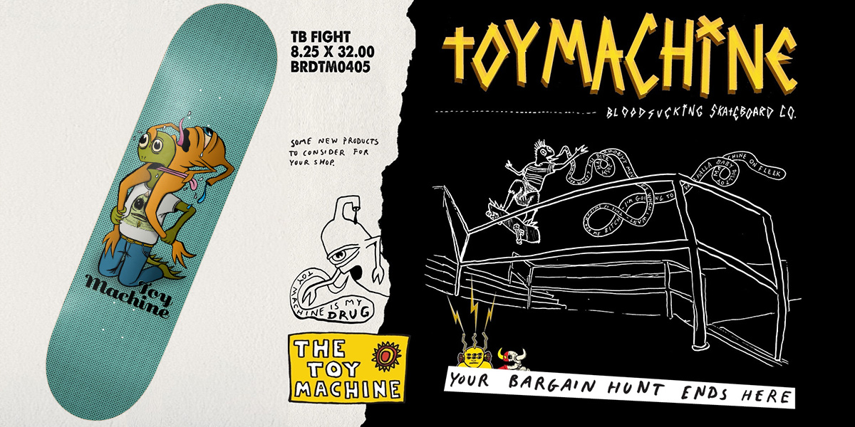 TOY MACHINE(トイマシーン)のチームモデル