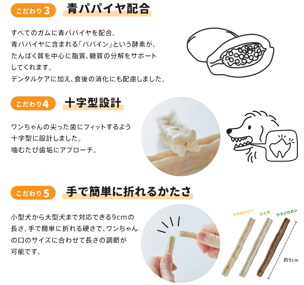 whitefox はみがきガムシリーズ 詳細2