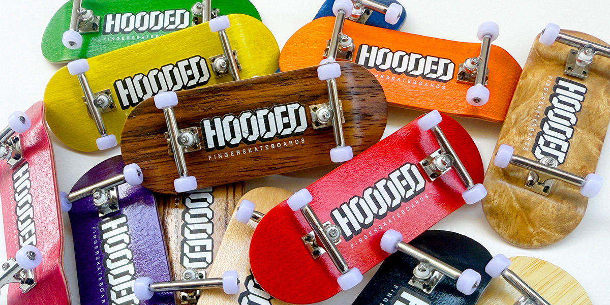 HOODED Fingerskateboards