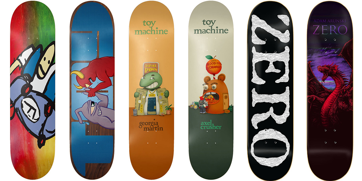FOUNDATION / TOY MACHINE / ZERO 新作デッキ