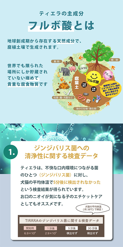 TIERRA(ティエラ)犬猫用オーラルケア＆オールケア　イメージ