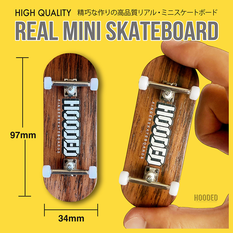 HOODED Fingerskateboards　イメージ