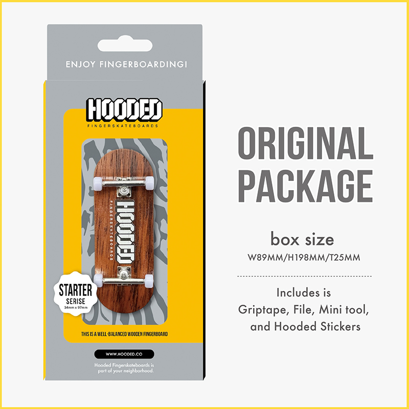 HOODED Fingerskateboards　イメージ