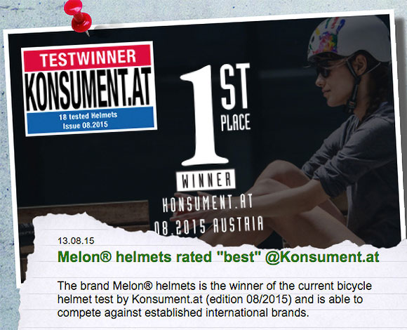 数々の受賞歴を持つMelon Helmets 【1】