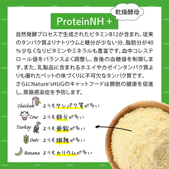 消化にいい良質なたんぱく質 プロテインNH+（2）