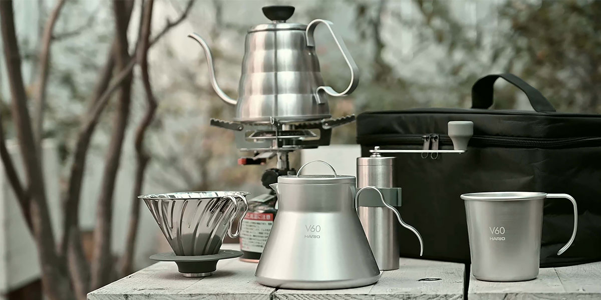 HARIOからアウトドア仕様のコーヒー器具シリーズ『HARIO outdoor』が誕生！