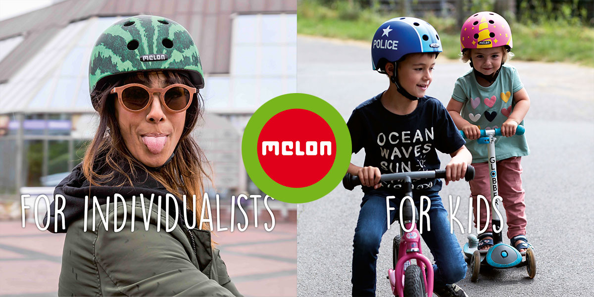 エレガントでスタイリッシュなバイク用ヘルメット Melon Helmets（メロンヘルメット）