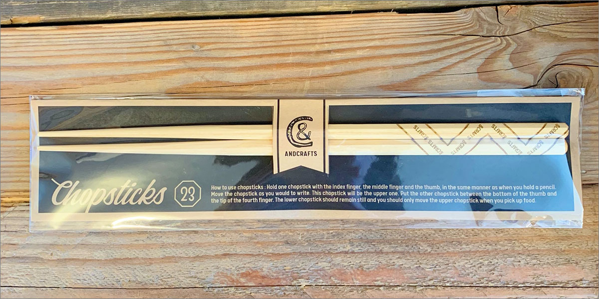 FSC認証の間伐材を使用したお箸「hinoki 八角箸」