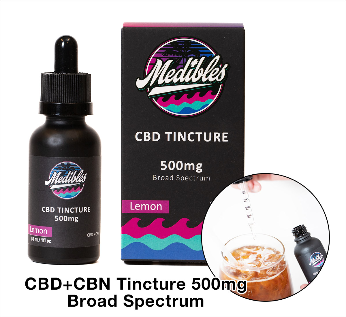 Medibles Broad Spectrum CBD Gummies 25 Pieces 450mg 