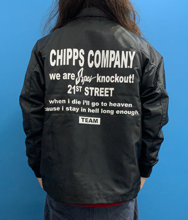 CHIPPS COMPANY｜CHIPPS COMPANY チップスカンパニー 裏ボアコーチ